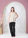Cream Floral Tunic