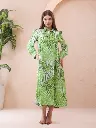 Palm Mirage Maxi Dress