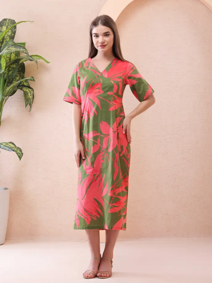 Tropical Bloom Dress