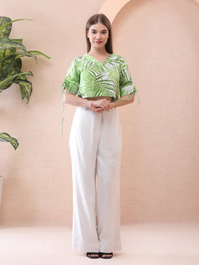 Tropical Palm Breeze Co-ord Set